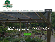 Tablet Screenshot of huntingtonnursery.com